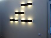 Фото ремонта стены с подсветкой в квартире на улице Ахматовой