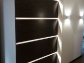 Фото деревянной панели в квартире на улице Ахматовой