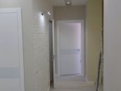 Фото ремонта коридора в квартире на проспекте Г. Сталинграда в Киеве