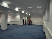 Фотография помещения до ремонта офиса обслуживания клиентов компании Амрита