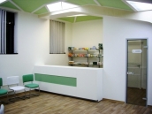 Фотография ремонта зоны выдачи товаров центра обслуживания клиентов компании Амрита