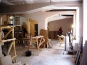 Фотография ремонта центра обслуживания клиентов компании Амрита