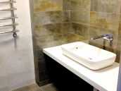 Фото ремонта квартиры в ванной на улице Е.Чавдар в Киеве от строительной компании АВР-Комфорт