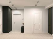 Дизайн холла квартиры в ЖК Сонячна брама