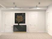 Фото визуализация дизайна коридора квартиры в ЖК Сонячна брама