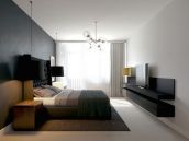 Фото-дизайн спальни в ЖК Сонячна брама