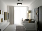 Фото-дизайн рабочей комнаты квартиры в ЖК Сонячна брама