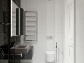 Фото дизайн вида из душевой кабины для квартиры в ЖК Сонячна брама