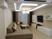 Фотография гостиной в результате ремонта квартиры в ЖК Голосевский