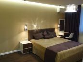 Фотография спальни после ремонта квартиры в ЖК Голосевский