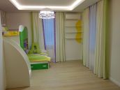 Фотография детской после ремонта квартиры в ЖК Голосевский от строительной компании АВР-Комфорт