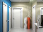 Фото дизайн интерьера коридора из проекта квартиры на Липинке в Киеве