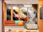 Фото дизайна детской для мальчика из проекта квартиры на Липинке в Киеве