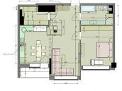 Картинка планировки квартиры в Новопечерских липках