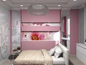 Дизайн спальни для девочки - фото до ремонта квартиры в Парковом мистечке