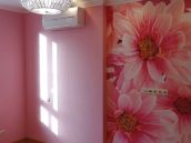 Фото после ремонта квартиры - комната с орхидеями