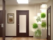 Фото интерьера коридора квартиры на Виноградаре в Киеве от компании АВР-Комфорт