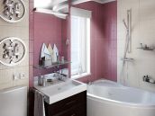 Фото дизайна ванной на Виноградаре