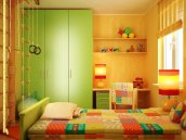 Фотография дизайна детской в трехкомнатной квартире на Виноградаре в Киеве