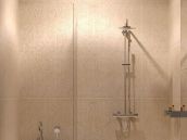 Фото дизайна ванны и душевой для холостяцкой квартиры