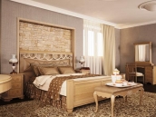 Фото дизайна интерьера спальни для коттеджа в с.Рославичи Киевской области