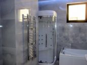 Фотография душевой после ремонта квартиры в ЖК 