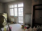 Фотография до ремонта на кухне в жилом комплексе 