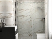 Фотография дизайна душевой из проекта квартиры на Шулявке