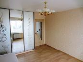 Фотография завершенного ремонта в комнате трехкомнатной квартиры на Оболони