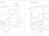 Планировка таунхауза в Киевской обл. из дизайн проекта компании АВР-Комфорт