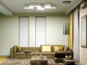 Фотография дизайна интерьера гостиной из проекта для таунхауза в Киевской обл. от компании АВР-Комфорт