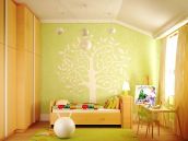 Фотография дизайна интерьера детской комнаты в частном доме в Киевской обл.