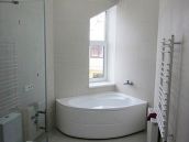 Фотография ремонта ванной комнаты дома в коттеджном городке Золоче клуб