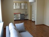 Фото ремонта кухни и гостиной квартиры в ЖК Зеленый остров 2