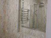 Фото умывальника в ванной после ремонта квартиры в ЖК Зеленый остров 2