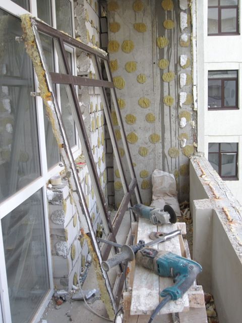 Демонтаж во время капитального ремонта квартиры