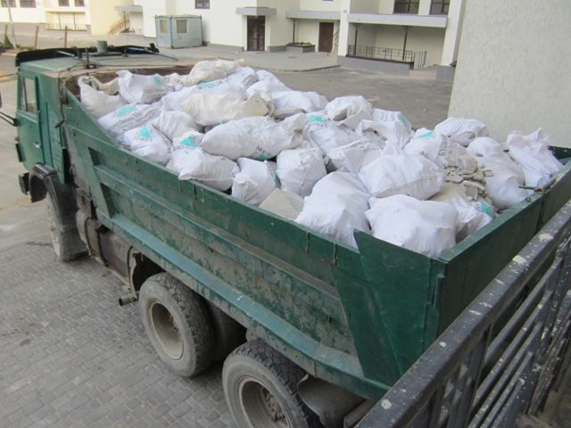 Вывоз мусора во время капитального ремонта и демонтажа