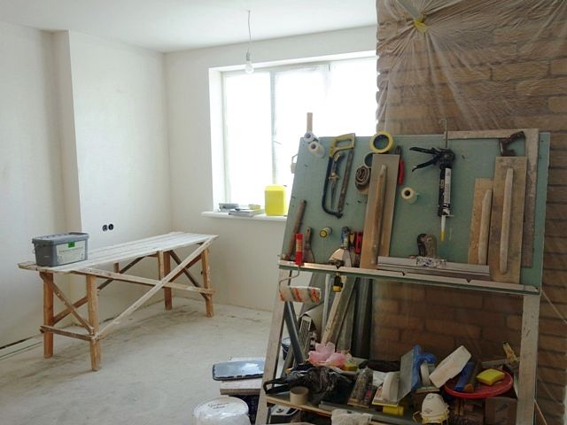 Наш ремонт в однокомнатной квартире в новостройке