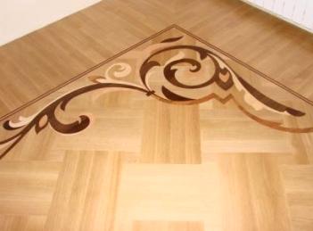 Фото художественного паркета