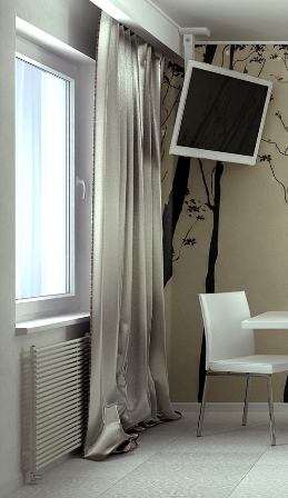 шторы в ремонте квартир