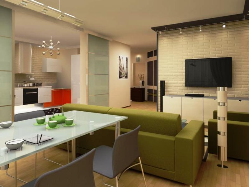 high tech в дизайне квартиры