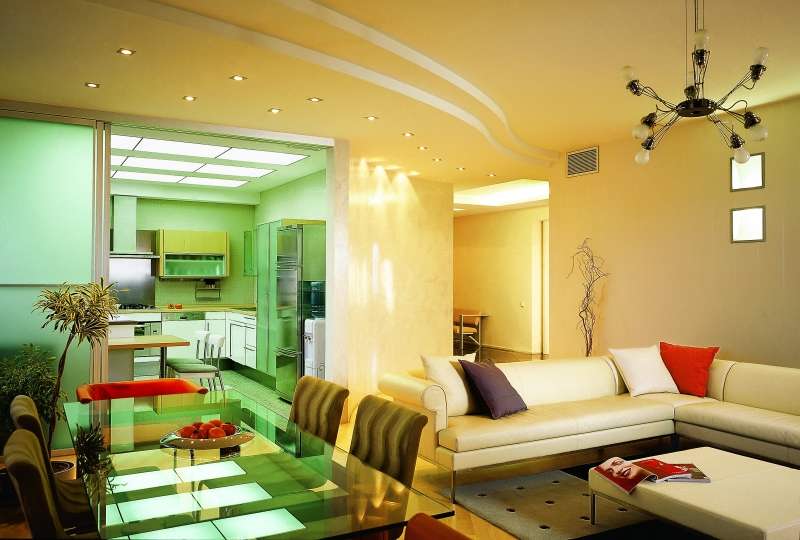 фотография готового интерьера квартиры