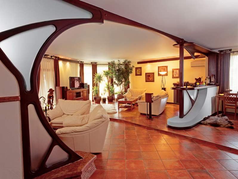 гостиная в стиле Модерн