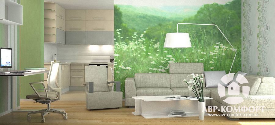 Фото дизайн интерьера квартир от компании АВР-Комфорт