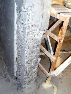 демонтаж бетонных стен